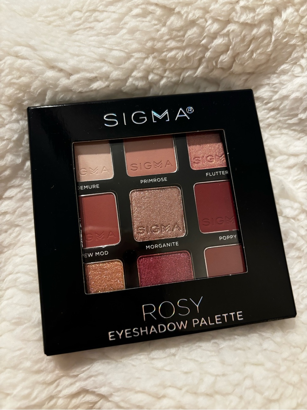 Sigma Beauty Rosy Eyeshadow Palette Makeup